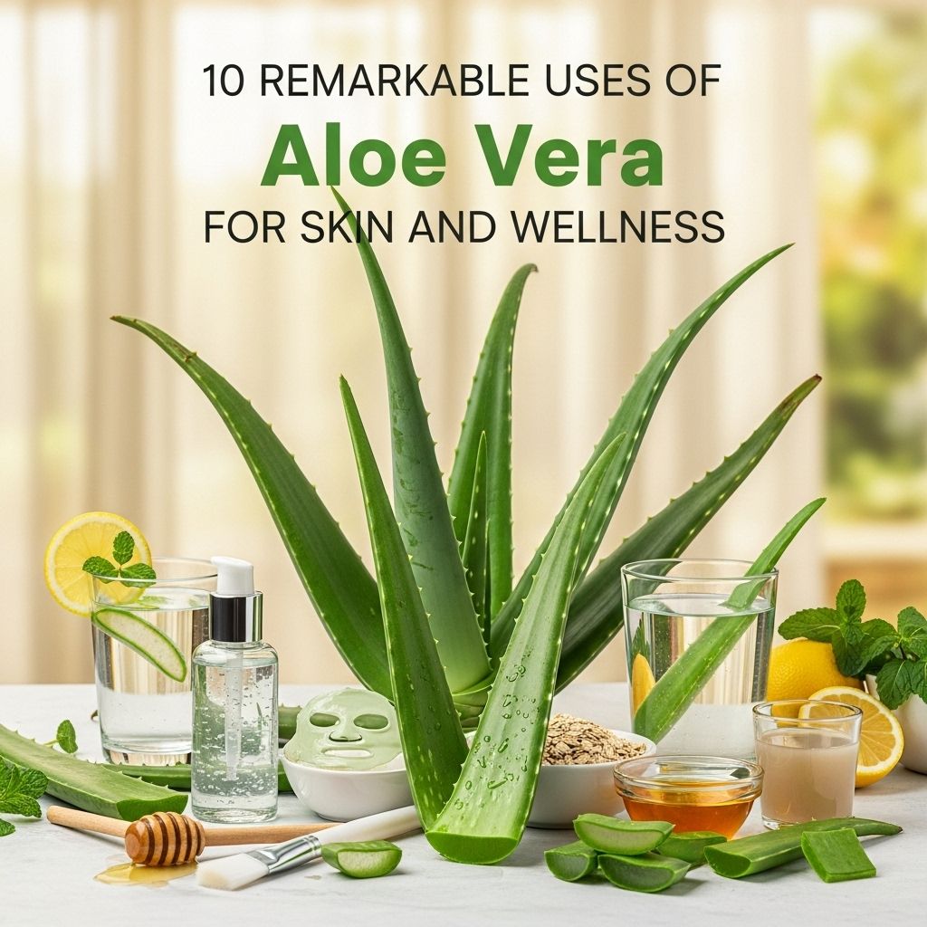 Unlock the powerful benefits of aloe vera for healthier skin, faster healing, and overall wellness—based on science.