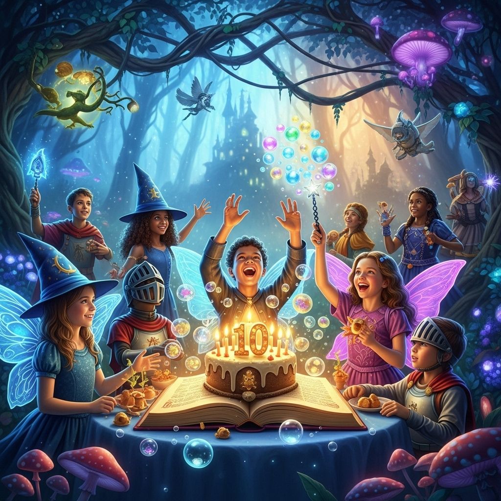 70 Unforgettable 10-Year-Old Birthday Party Ideas for Magical Memories Personalized details and engaging activities make every milestone celebration uniquely fun.