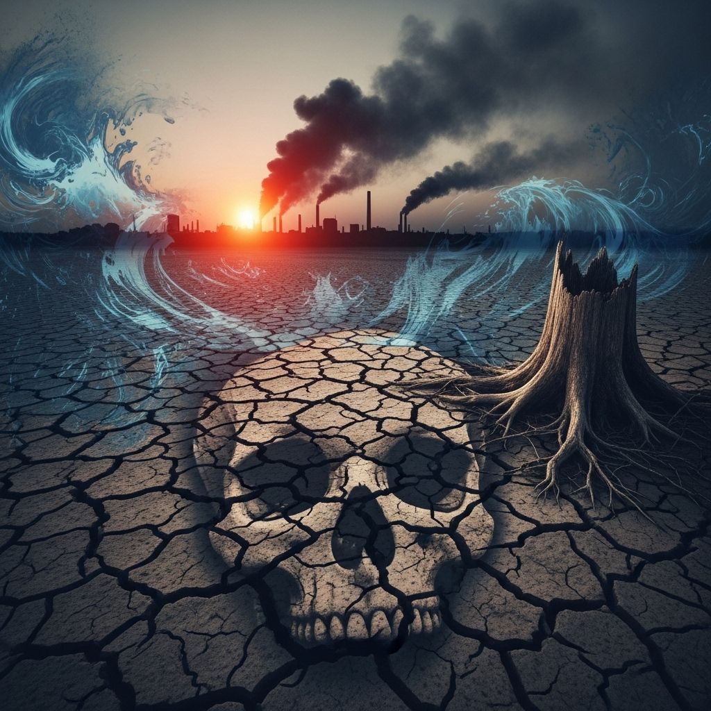 12 Fatal Ways Climate Change Threatens Human Life A detailed look at how climate change exposes humanity to new and worsening dangers, increasing mortality worldwide.