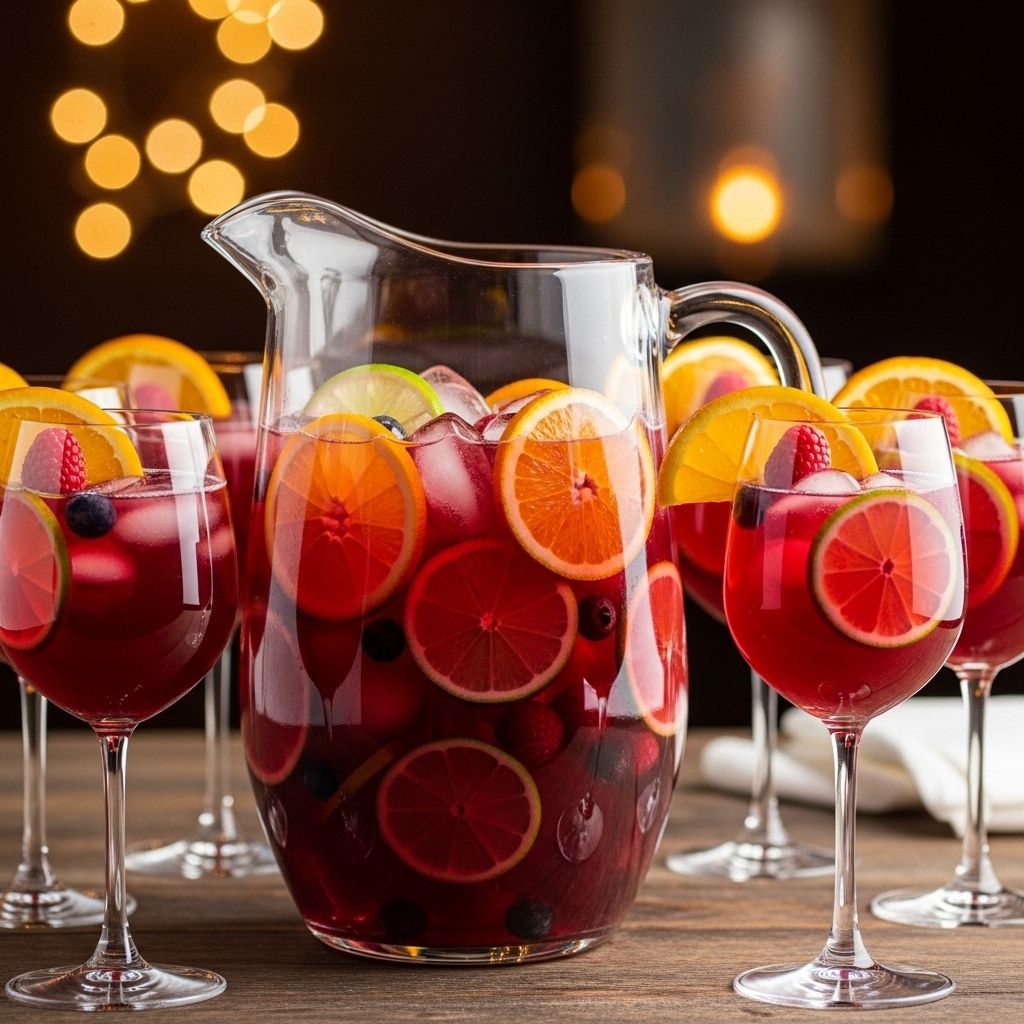 A refreshingly simple punch that invites creativity with every sip.