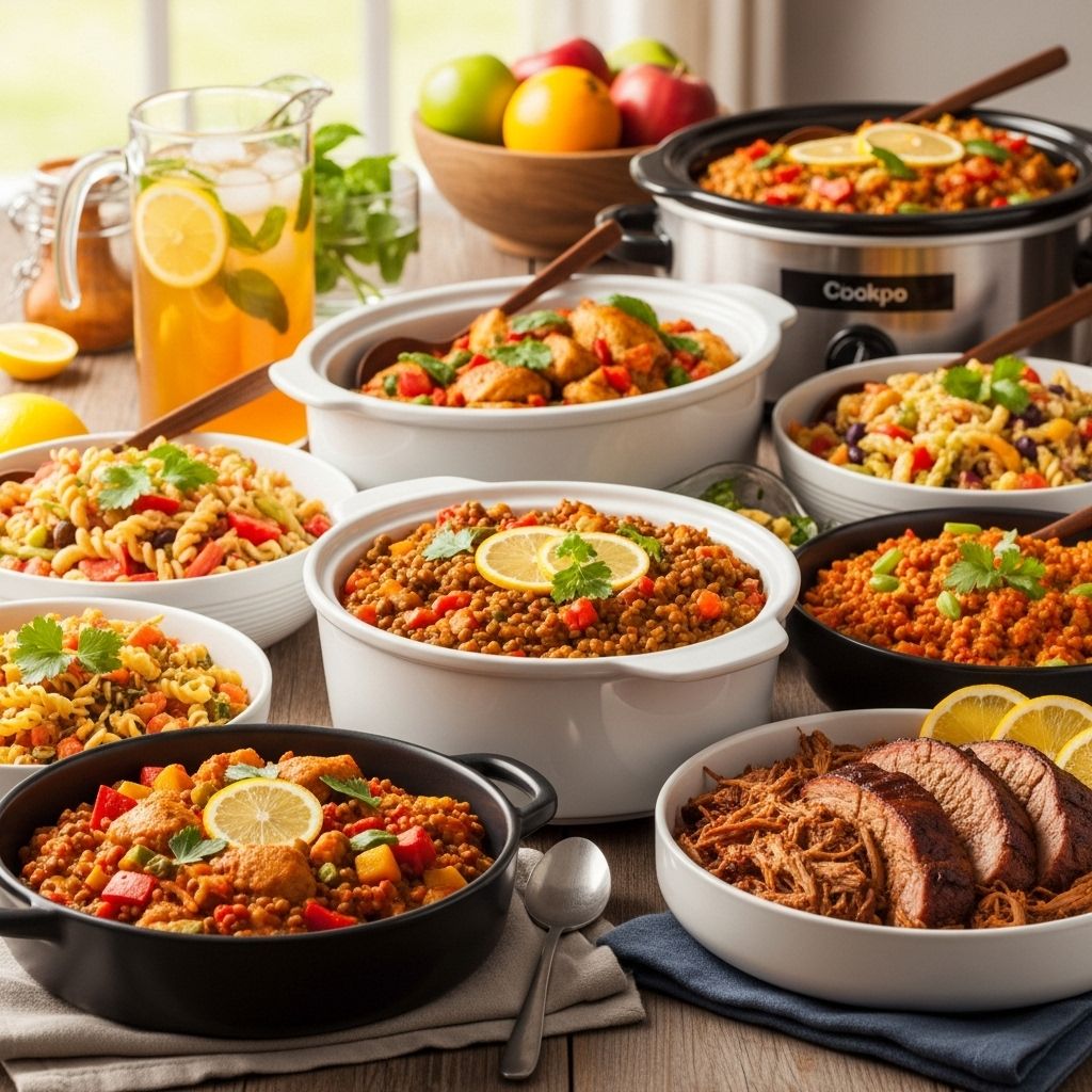 Enjoy flavorful, hands-off recipes that keep your kitchen cool on the hottest days.