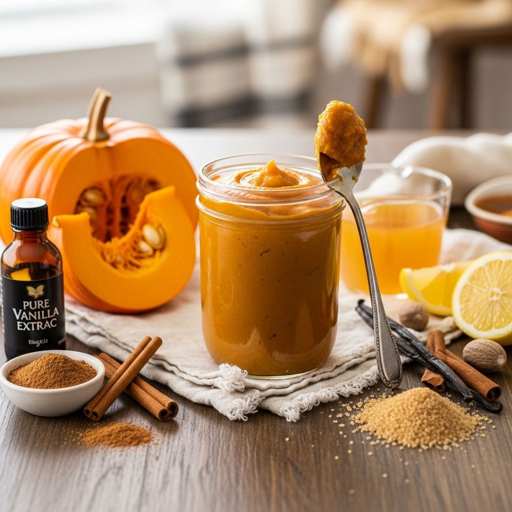 20-Minute Pumpkin Butter: Quick, Creamy, Naturally Sweetened A velvety, spice-infused spread that elevates breakfast, snacks, and seasonal gifts.