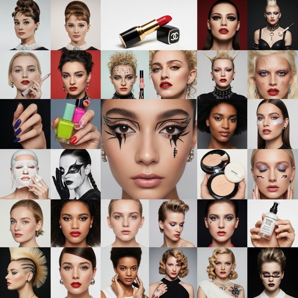 Explore the influential beauty icons, groundbreaking trends, and unforgettable moments that forever transformed the world of beauty, makeup, and self-expression.