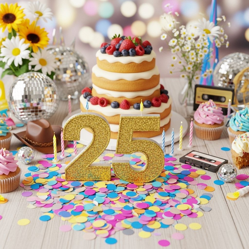 110+ Creative 25th Birthday Party Ideas, Themes, and Food Inspirations Chic decor and engaging activities bring every celebration to life with custom touches.