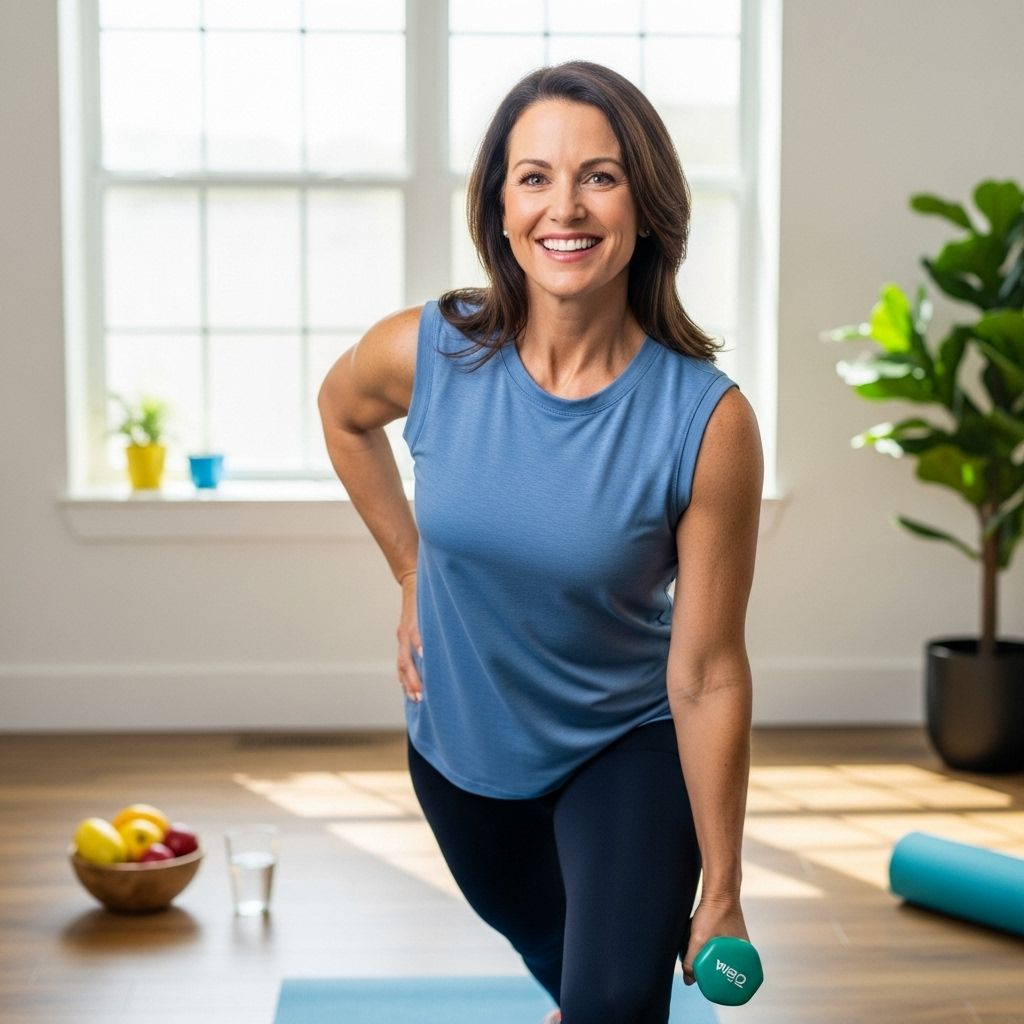 A results-driven, habit-focused 28-day plan to help women over 40 beat age-related weight gain with smart nutrition, fitness, and lifestyle strategies.