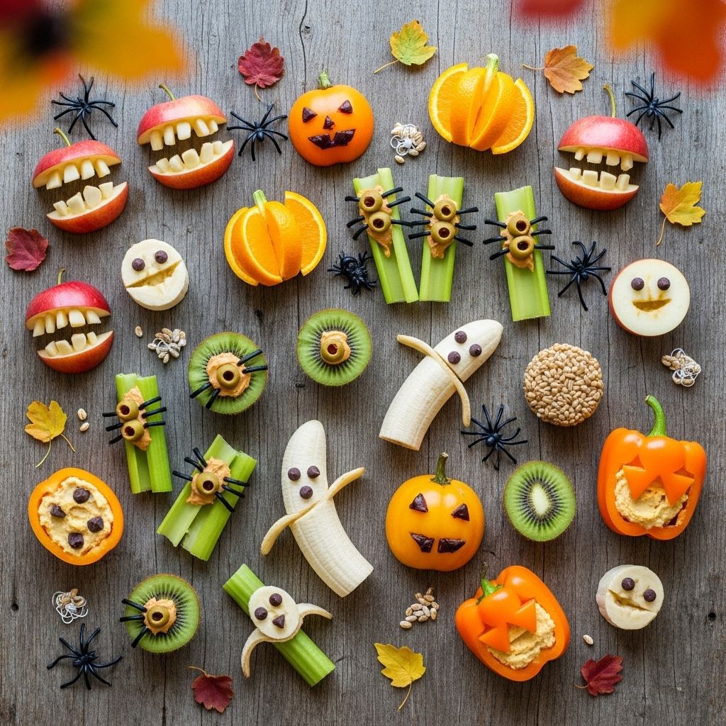 Enjoy spooky season without the sugar overload with these festive, nutritious Halloween snacks and ideas.