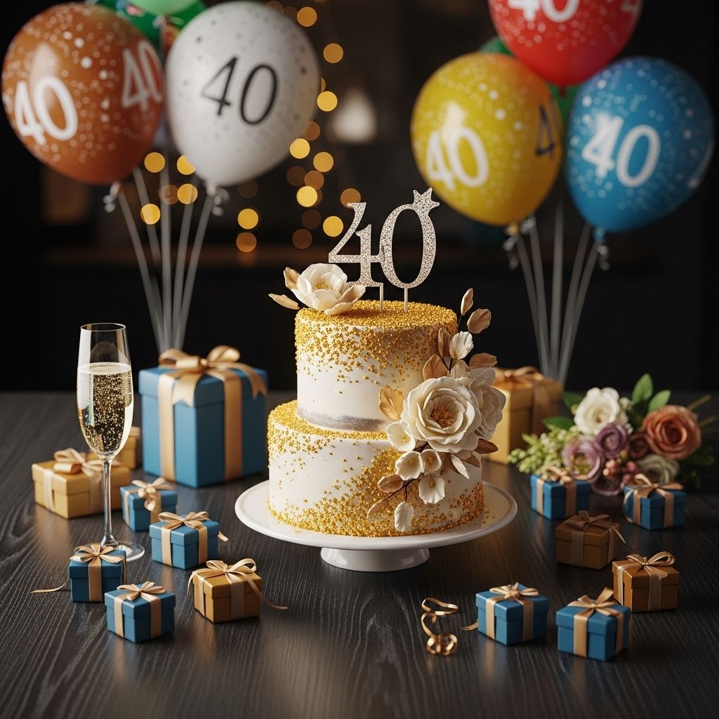 40th Birthday Wishes: Heartfelt Messages for a Milestone Celebration These genuine yet playful words make any milestone celebration truly memorable.