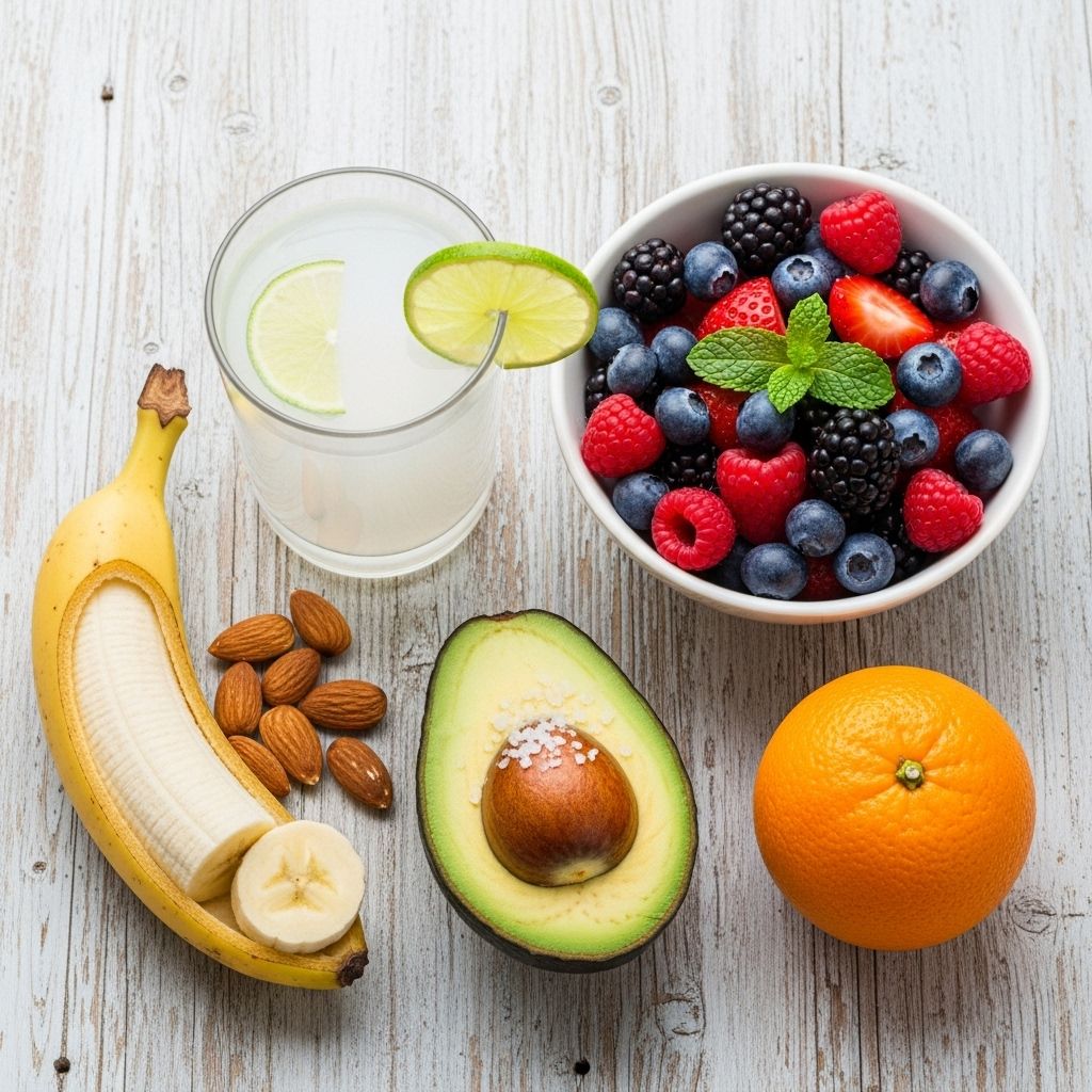 Natural ingredients rich in essential minerals support hydration and muscle recovery.