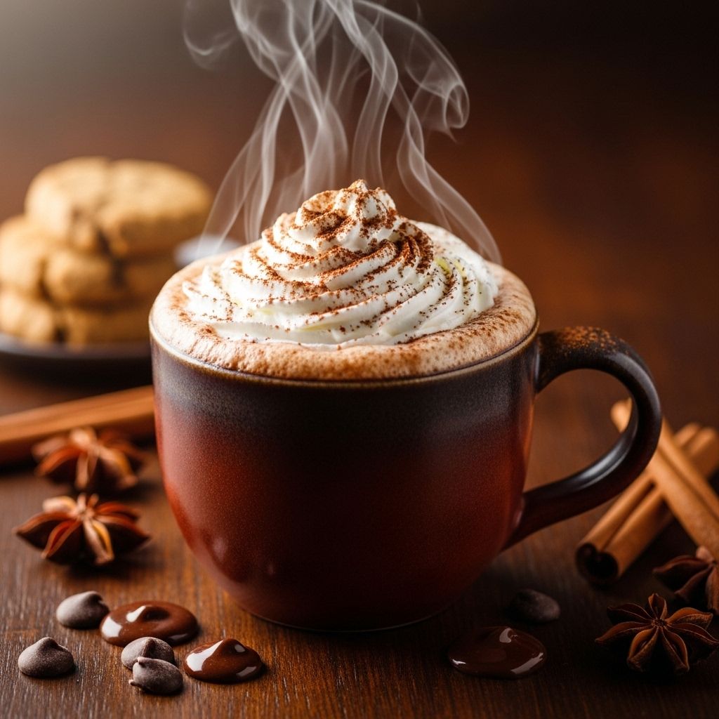 Pantry staples blend into a luscious dairy-free cocoa that soothes and satisfies.