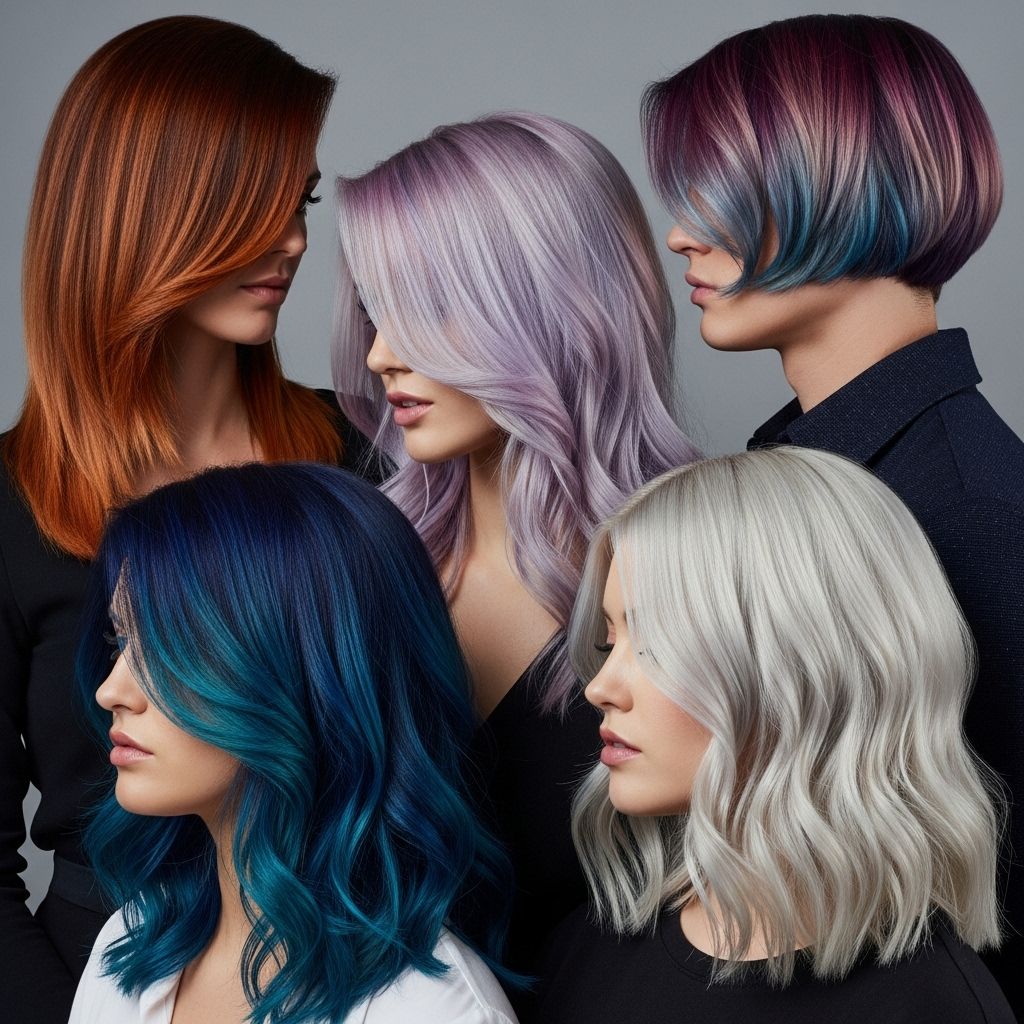 Discover the standout hair color trends of 2021—from bold contrasts to soft pastels—for every style and texture.
