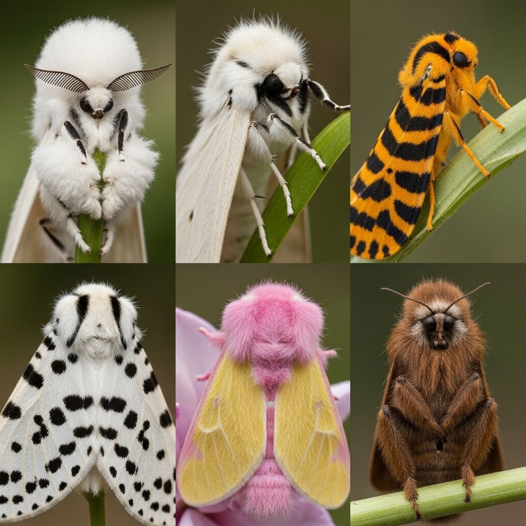 Discover six of the fluffiest, most adorable moths that look so cute, you’d swear they were tiny kittens.