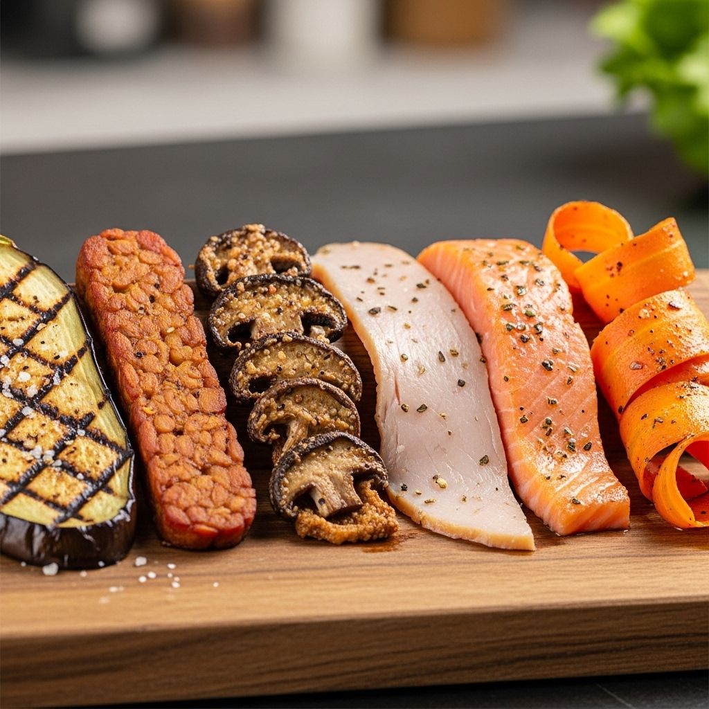 Discover six delicious bacon substitutes that offer bold flavor, improved nutrition, and creative cooking potential for healthier meals.