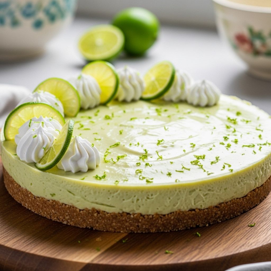 Smooth cashew cream meets crisp graham shell for a light, tangy finish.