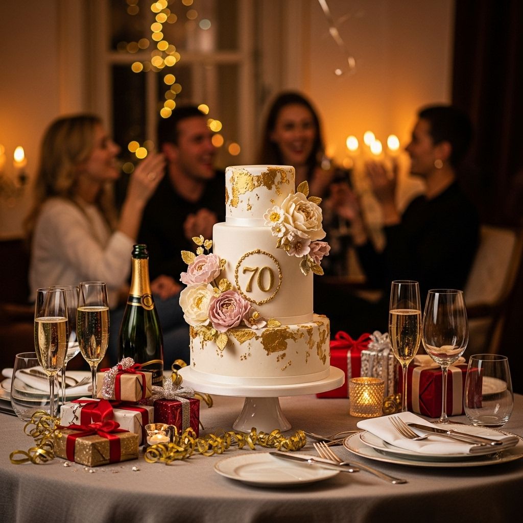 55+ Unforgettable 70th Birthday Party Ideas for a Memorable Celebration Infuse each moment with personalized décor and interactive keepsakes for lasting joy.
