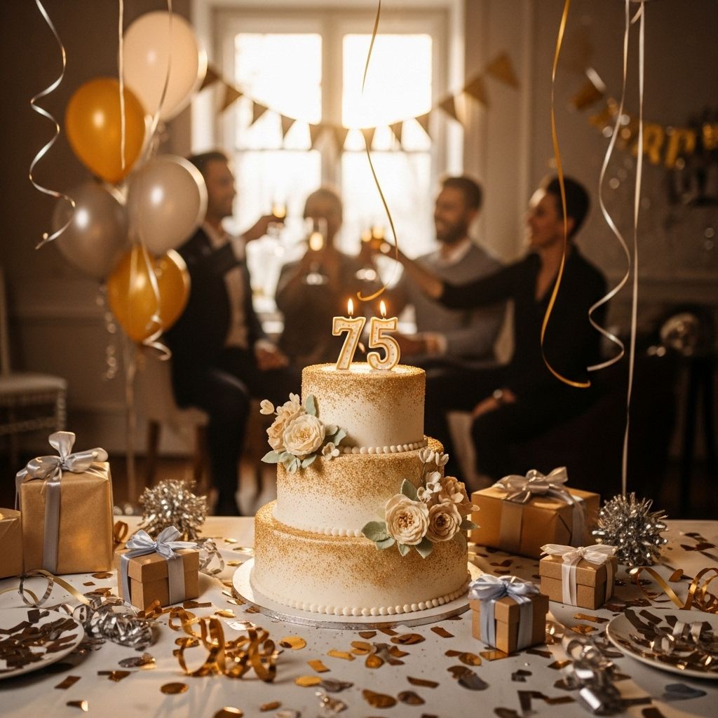 75 Inspiring Ideas for a Thoughtful 75th Birthday Celebration Infuse every gathering with personal touches that reflect a lifetime of love and laughter.