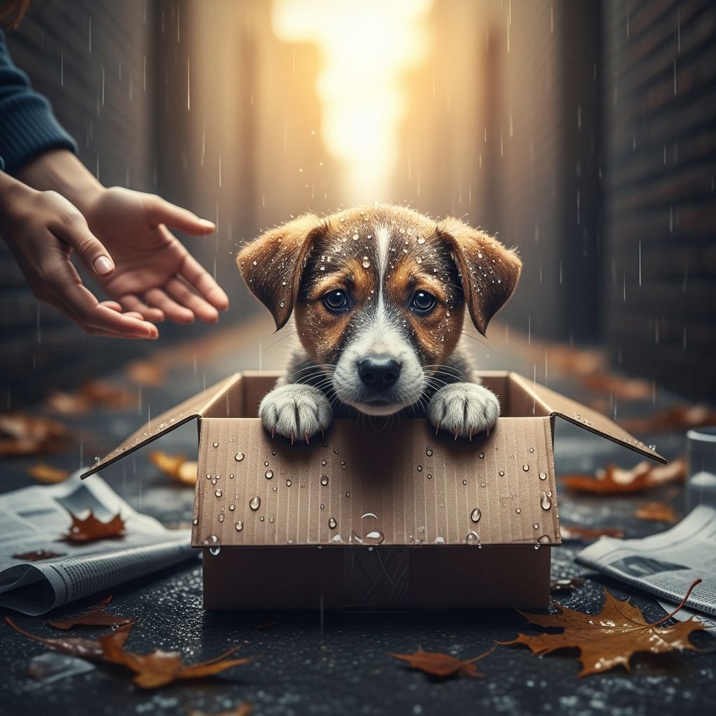 Tender care and steadfast patience transformed a trembling soul into a playful companion.
