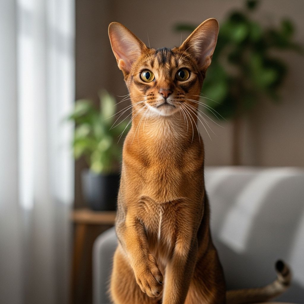 Thoughtful enrichment and interactive play foster an energetic, curious companion at home.