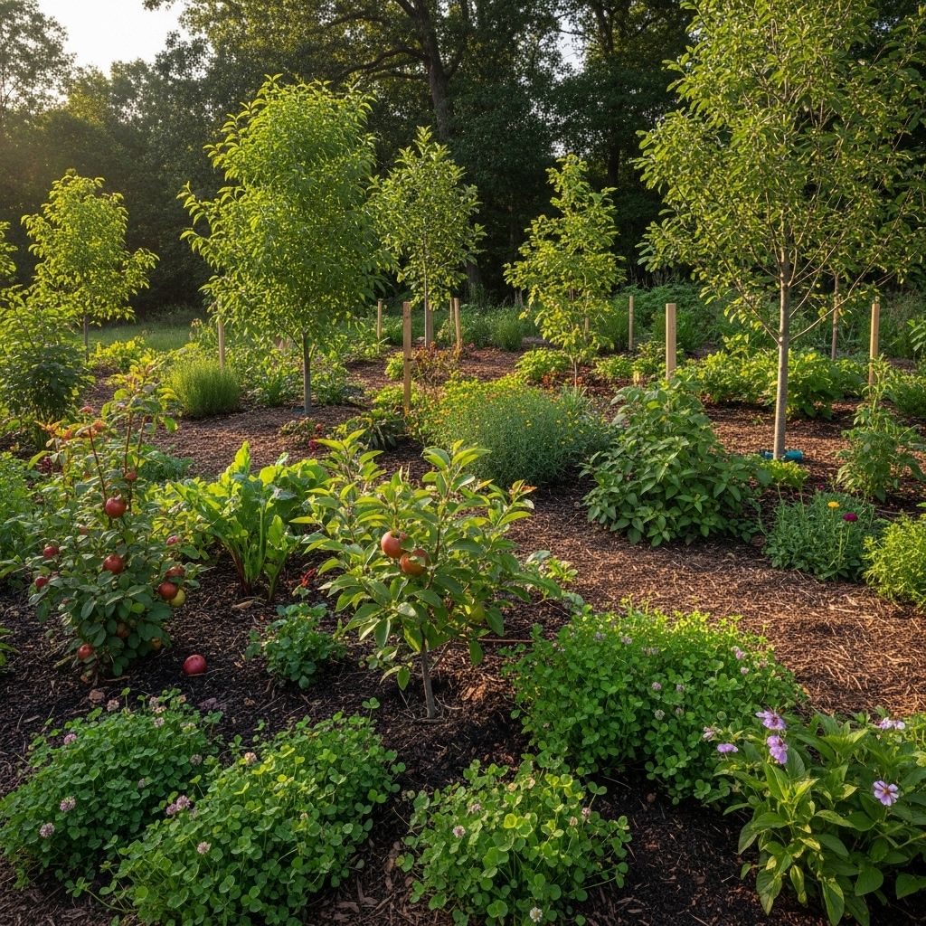 Accelerating Ecological Succession in Food Forest Design Unlock the Power of Nature: Strategies for Rapid Food Forest Succession and Sustainable Ecosystems.