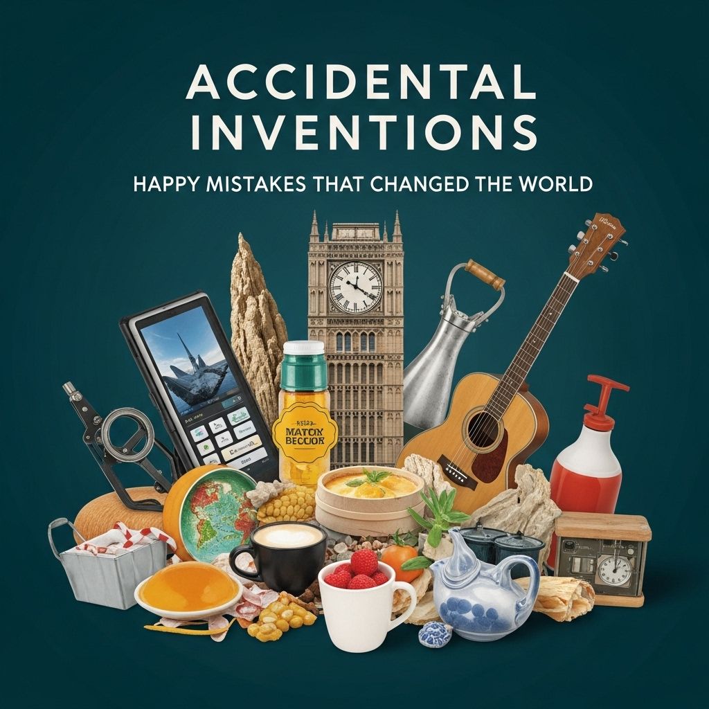 From sticky notes to penicillin, discover how chance and curiosity shaped the technologies and products that define modern life.