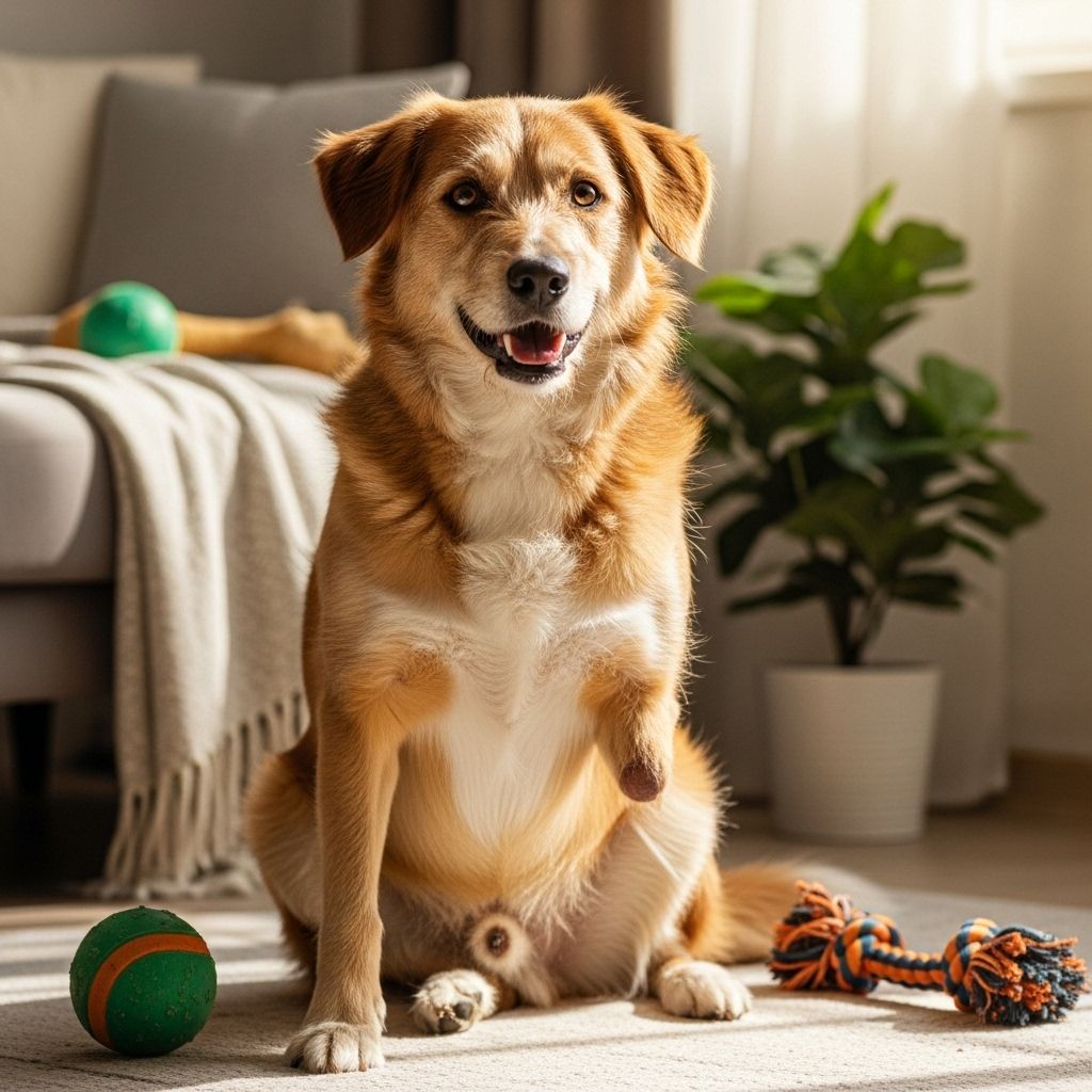 Boost a three-legged pet’s confidence with custom home setups and safe activity ideas.