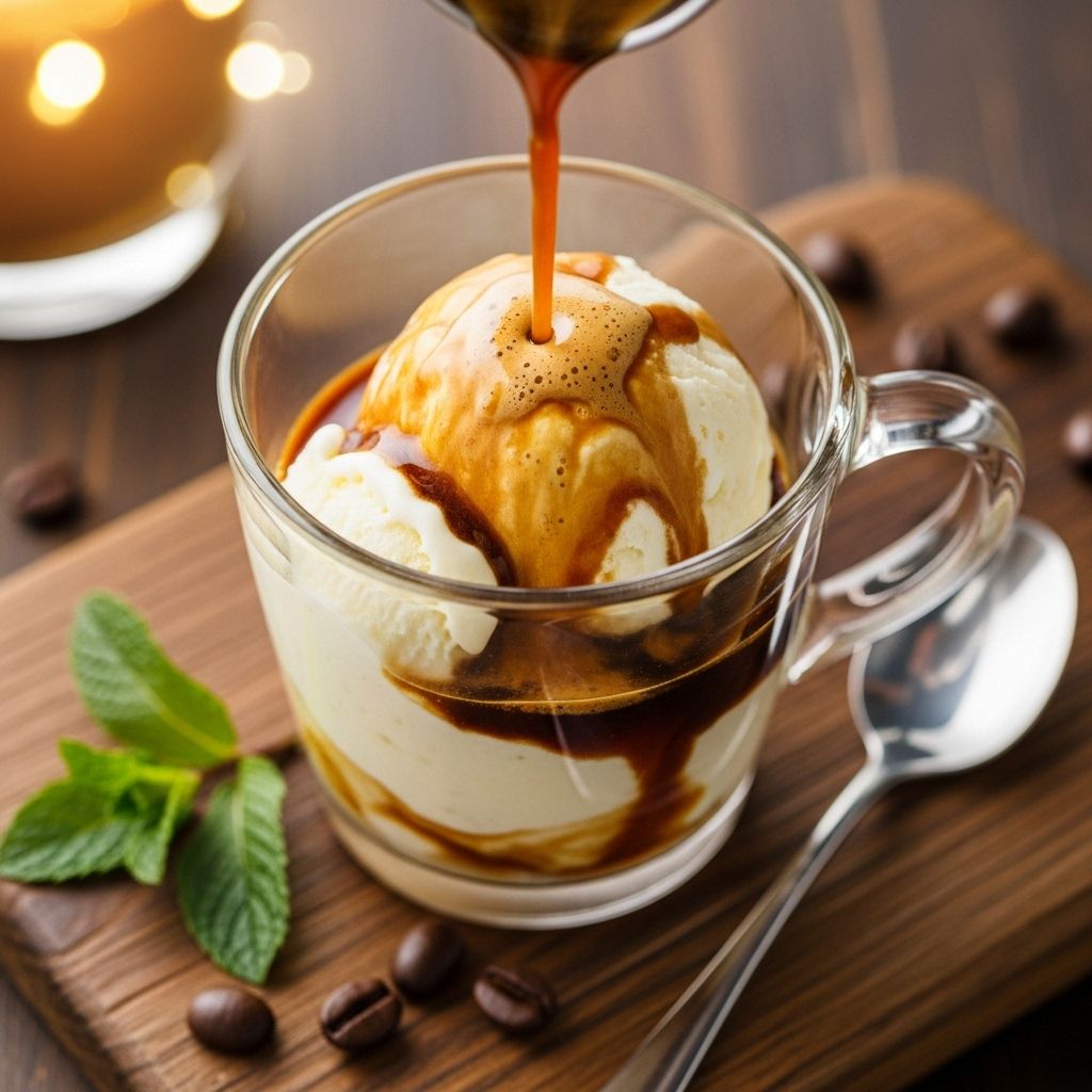 A decadent fusion of hot espresso and creamy gelato that elevates any gathering.