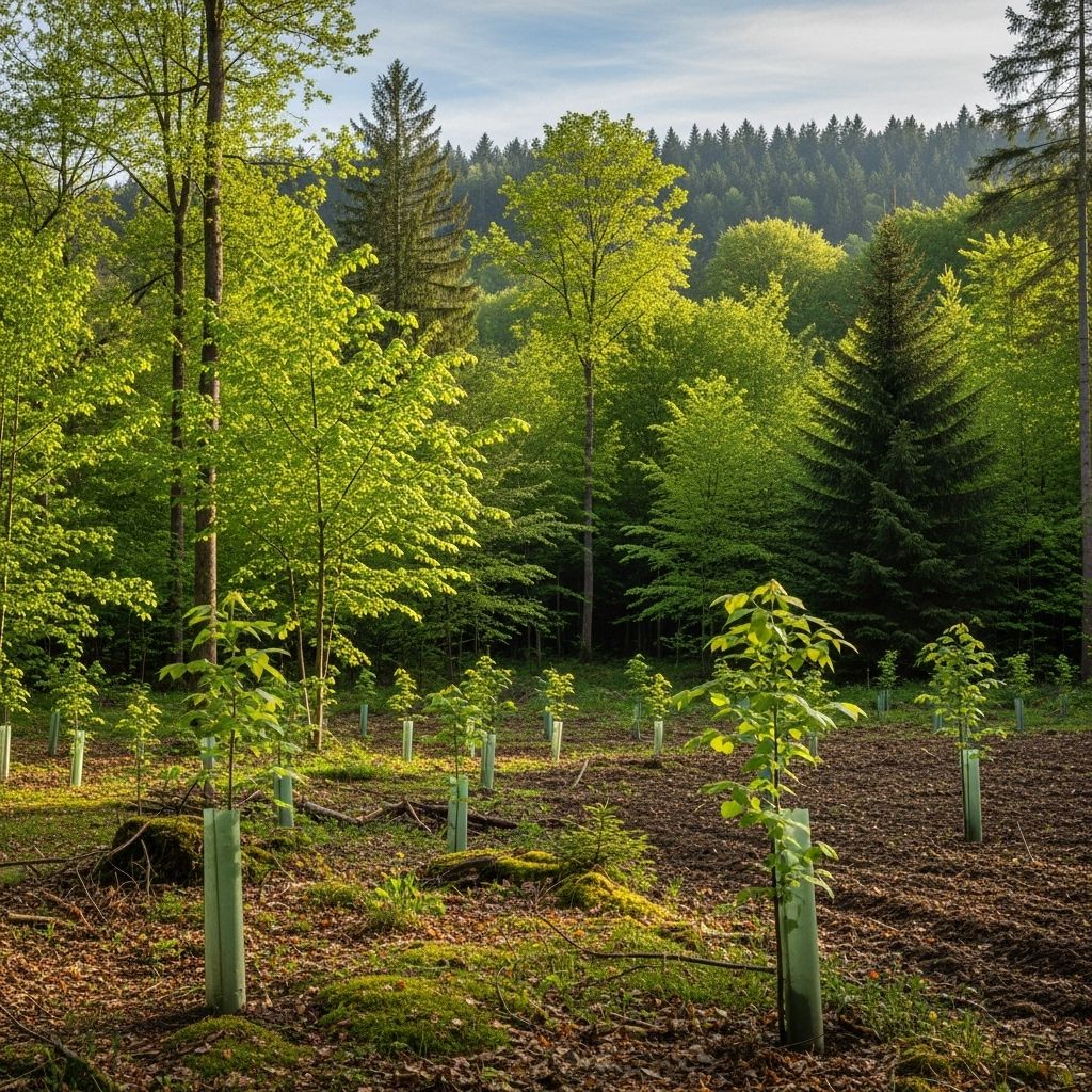 Explore the process, benefits, and global significance of afforestation with real-world examples and frequently asked questions.