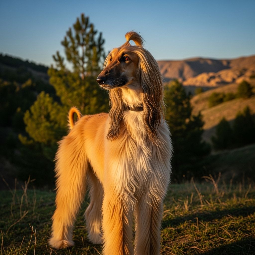 A noble companion blending aristocratic elegance with playful independence.