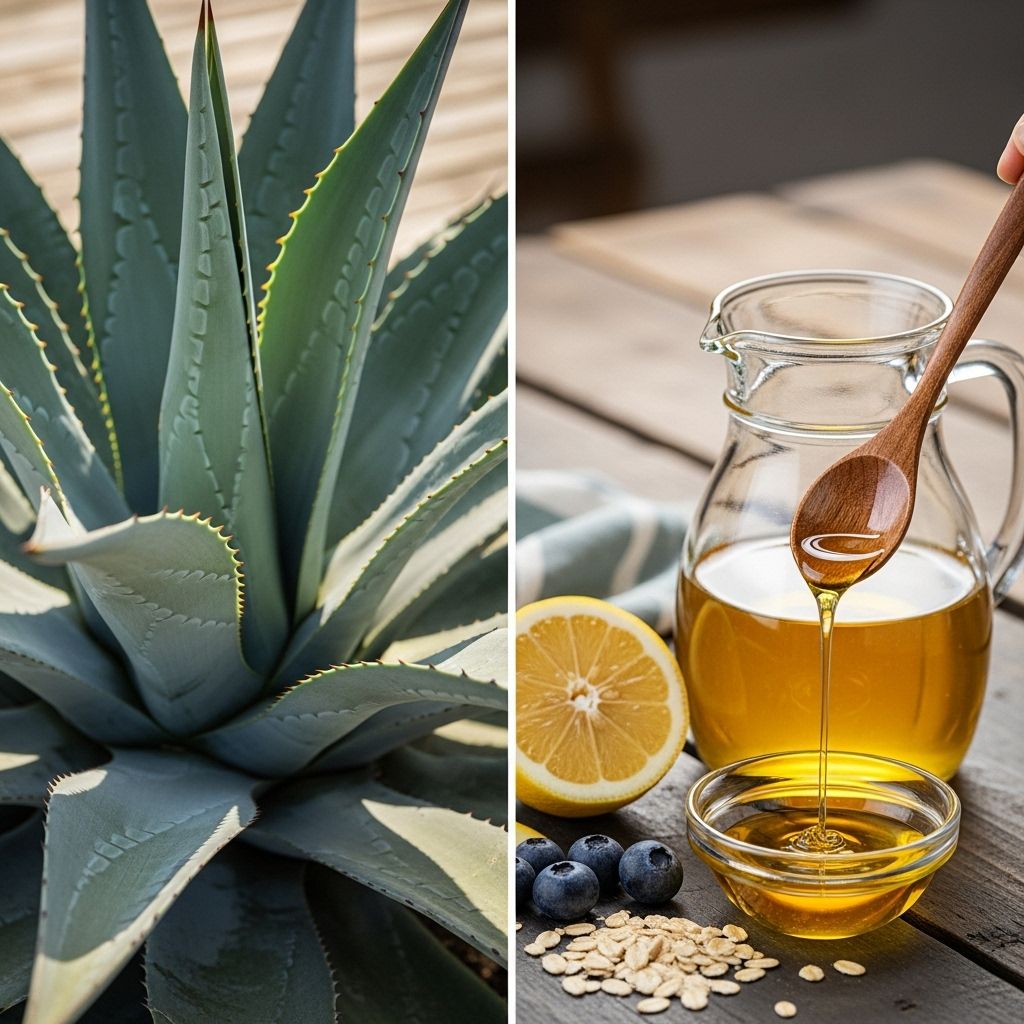 Agave Syrup: Health Benefits, Risks, Uses, and Comparisons A plant-based sweetener with gentle glycemic impact, tempered by high fructose content.
