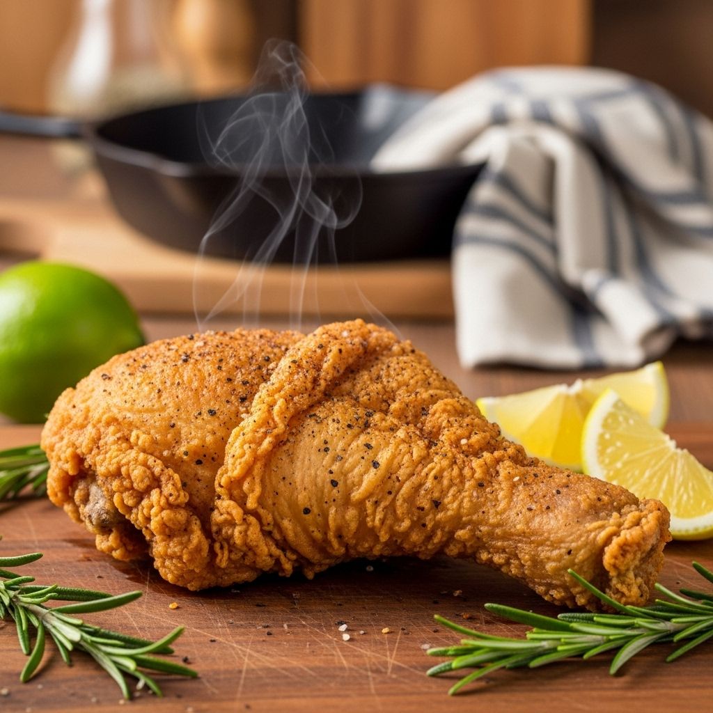A healthier spin on the classic Southern staple that seals in juiciness with minimal oil.