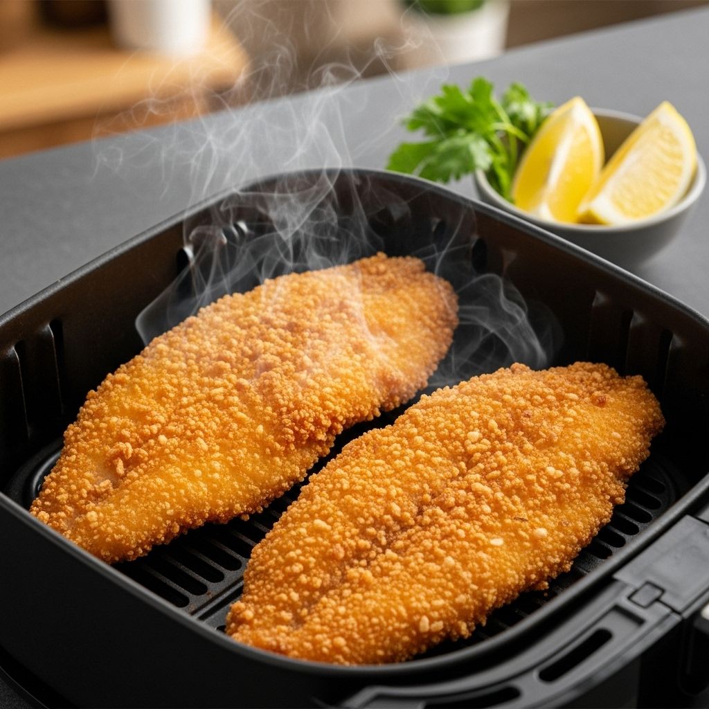 Get tender, flaky results with a golden finish and healthier cooking in minutes.