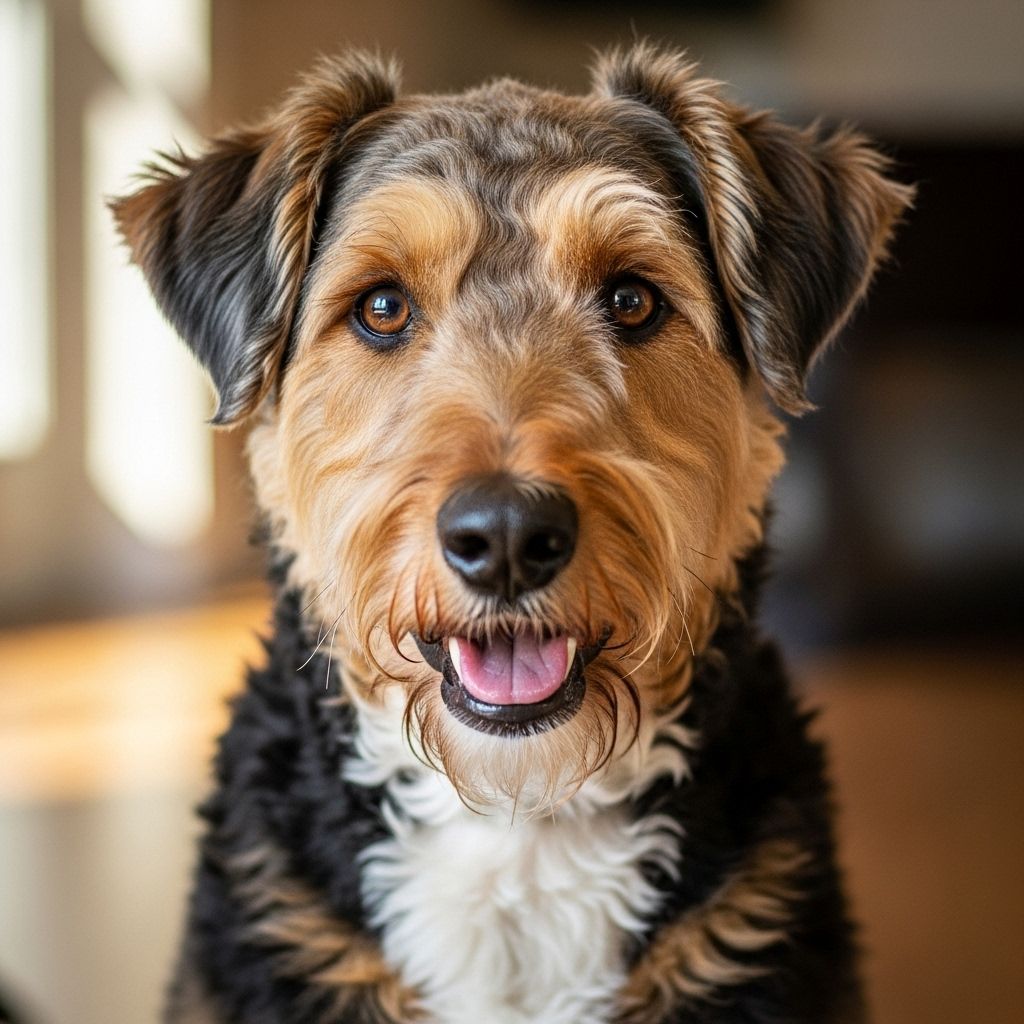 Hybrid vigor yields a low-shedding, highly adaptable companion for active family life.