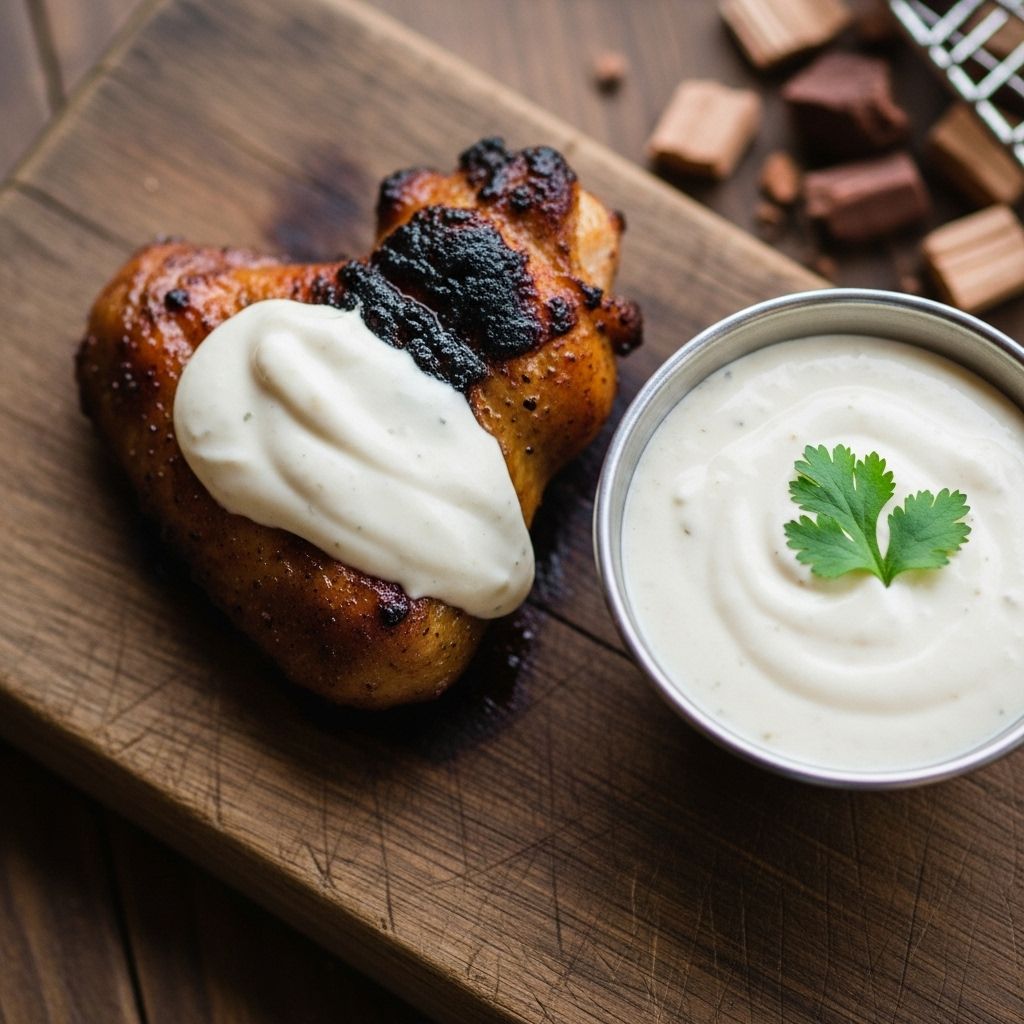 A tangy, peppery twist that transforms ordinary barbecue into a bold, zesty experience.