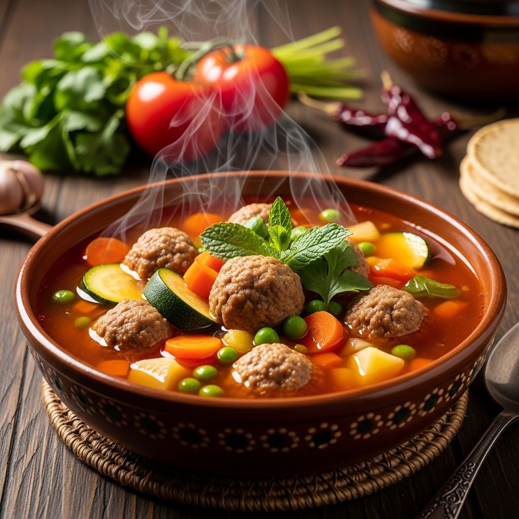 Hearty, aromatic broth and tender bites come together in a dish that feels like home.