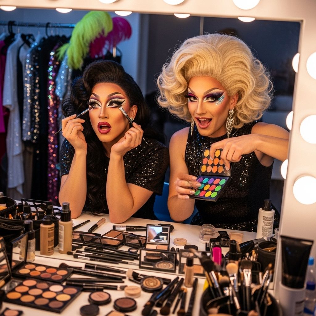 Inside the Glamor of Drag: Alexis Michelle & Jan Sport’s Iconic Makeup Transformations A deep dive into the artistry, innovation, and family legacy behind Alexis Michelle and Jan Sport’s unforgettable drag makeup looks.