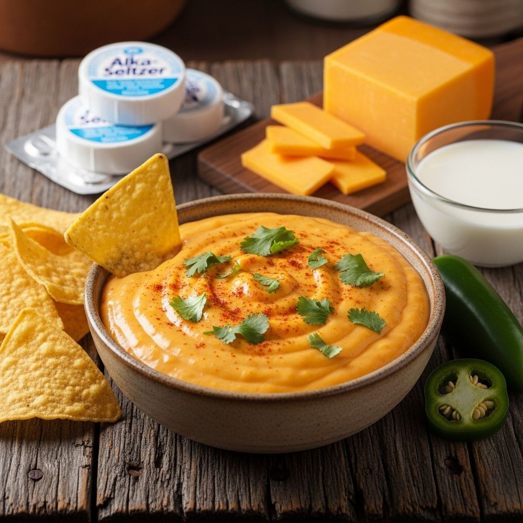 A simple antacid tablet delivers melt-level creaminess to your homemade cheese blends.