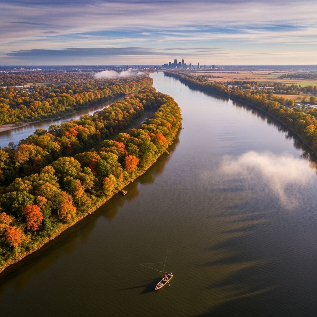Discover the intricate network and ecological value of every river that flows through America, visualized in a stunning interactive map.