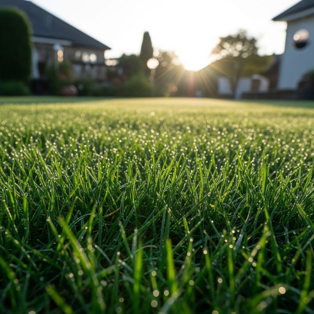 A tough, clump-forming turf solution that stays green with minimal water and fuss.