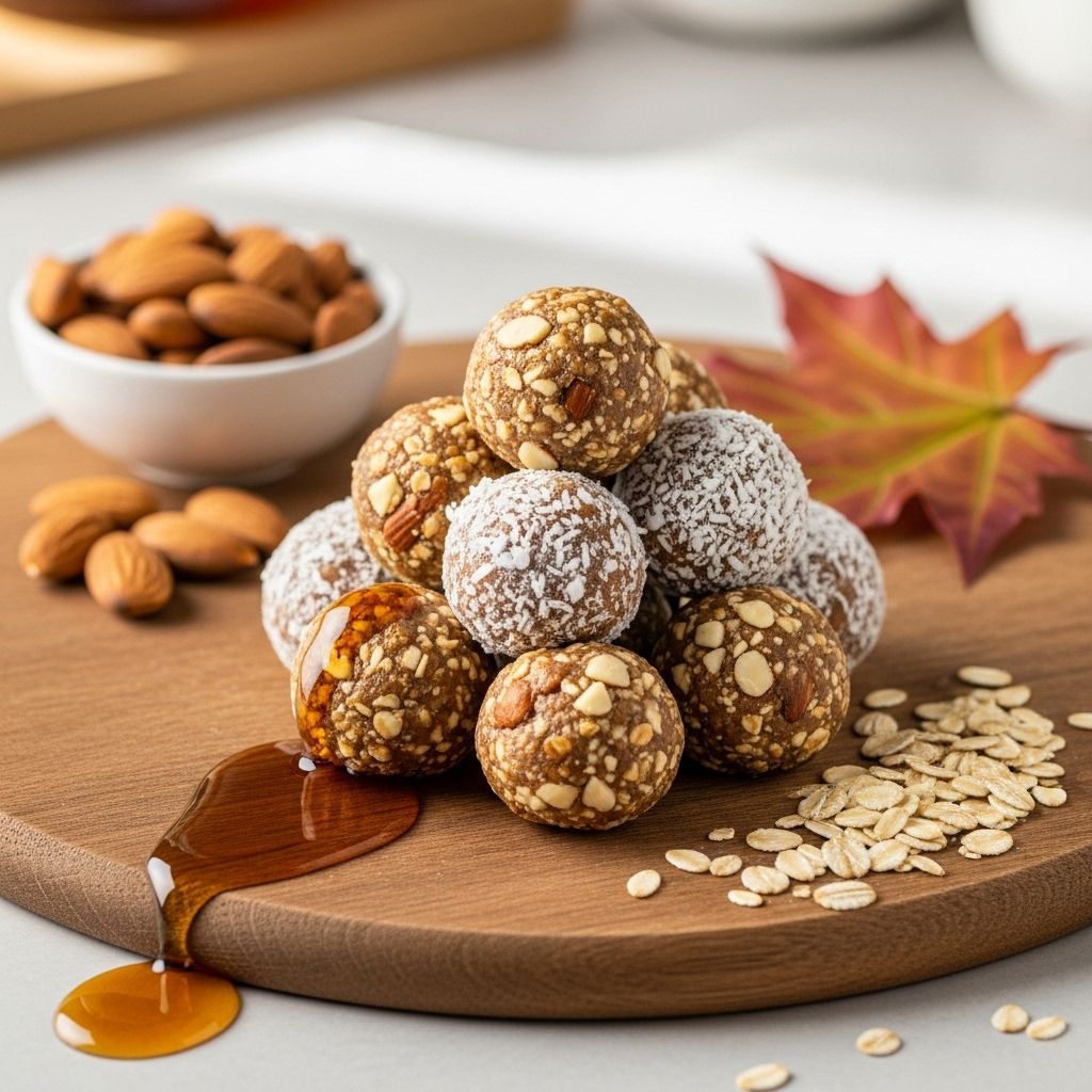 Discover how to make quick, delicious almond maple energy bites—a nutritious snack for busy days, workouts, and healthy cravings.