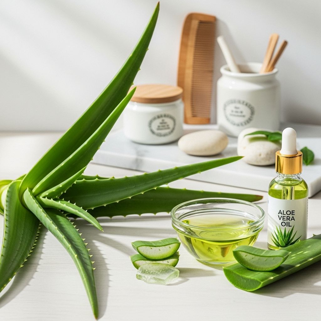 Aloe Vera Oil: Comprehensive Benefits for Skin, Hair, and Health A botanical elixir that soothes irritation, brightens complexion, and fortifies strands.