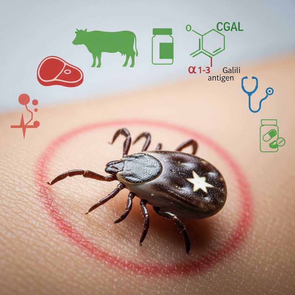 Uncover how tick bites trigger red meat reactions and protect your health.
