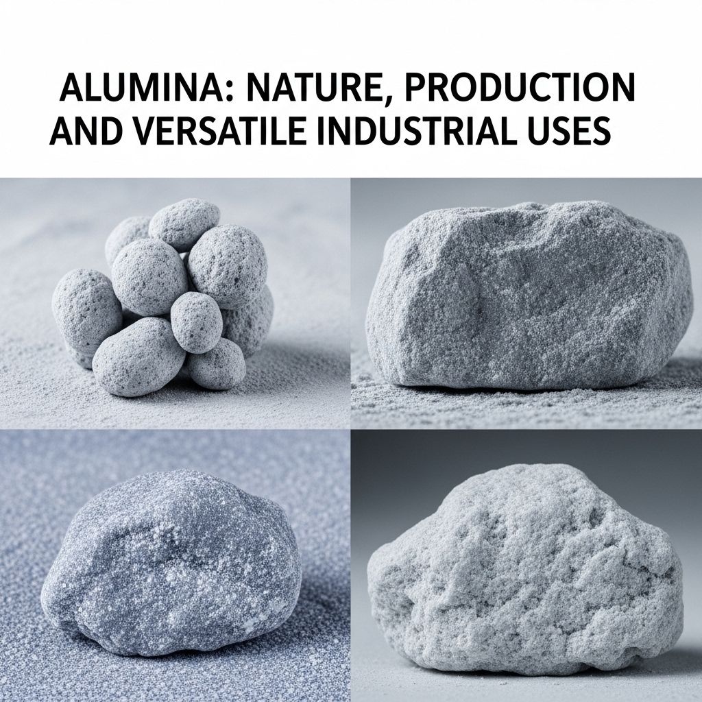 Alumina: Nature, Production, and Versatile Industrial Uses Discover the origins, properties, production methods, and environmentally significant uses of alumina in modern industries.