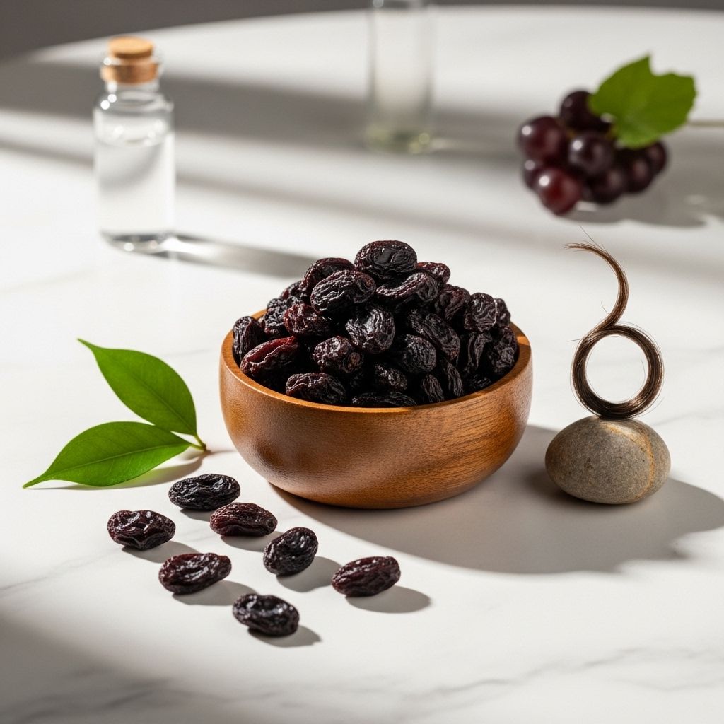 Amazing Benefits Of Black Raisins For Skin, Hair, And Overall Health Harness the potent nutrients of dried grapes to revitalize both beauty and wellness routines.
