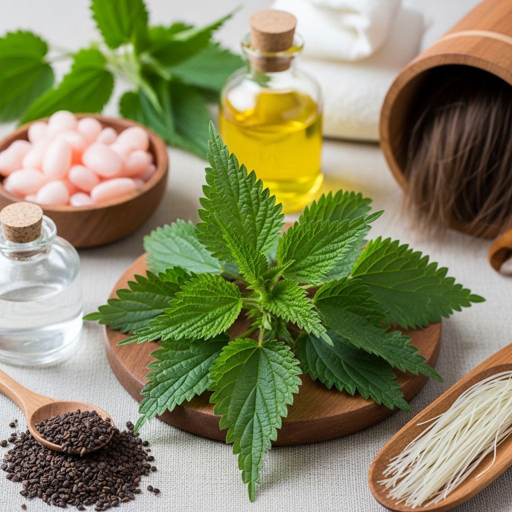 Amazing Benefits of Nettle Leaf for Skin, Hair, and Health A herbal extract that calms inflammation while boosting immunity and radiance.