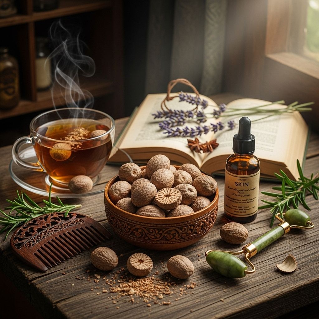 A dash of nutmeg delivers soothing comfort, improved sleep, and a brighter complexion.