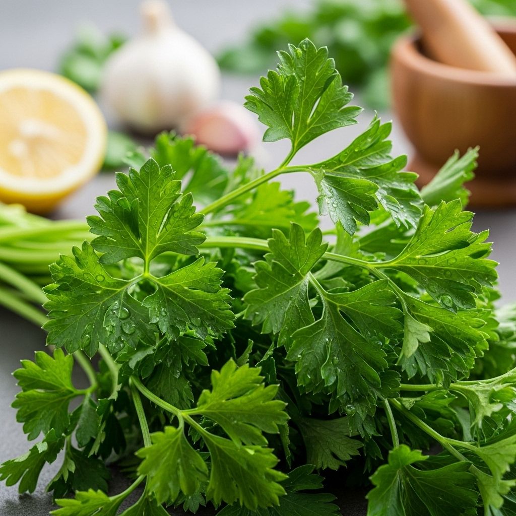 Amazing Health Benefits and Uses of Parsley Elevate daily meals with this nutrient rich herb that supports wellness and flavor.