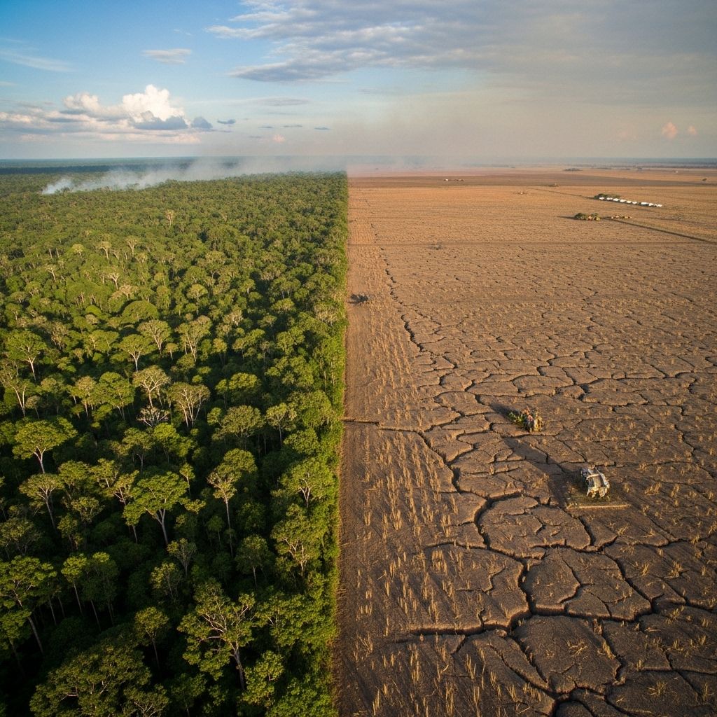 Ongoing Amazon deforestation imperils Brazil's agriculture, striking at rainfall patterns, crop yields, and rural livelihoods.