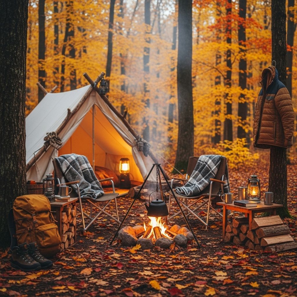 The Ultimate Amazon Fall Camping Gear Guide: Cozy Essentials for Autumn Adventures Prepare for crisp autumn nights with the best camping gear from Amazon—everything you need for a warm and memorable fall getaway.
