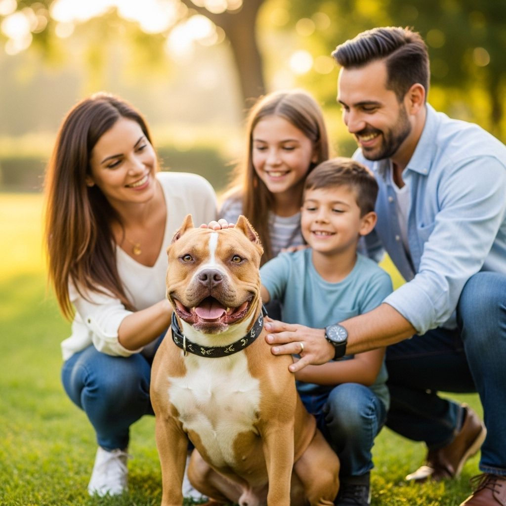 Discover the loyal, muscular, and surprisingly gentle American Bully - a perfect family companion with an impressive appearance