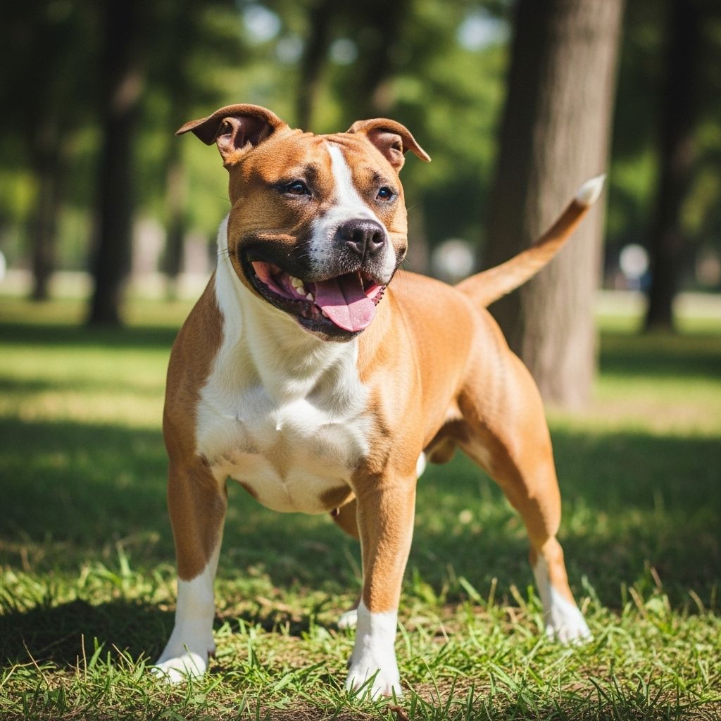 Discover the loyal, powerful, and misunderstood American Staffordshire Terrier breed