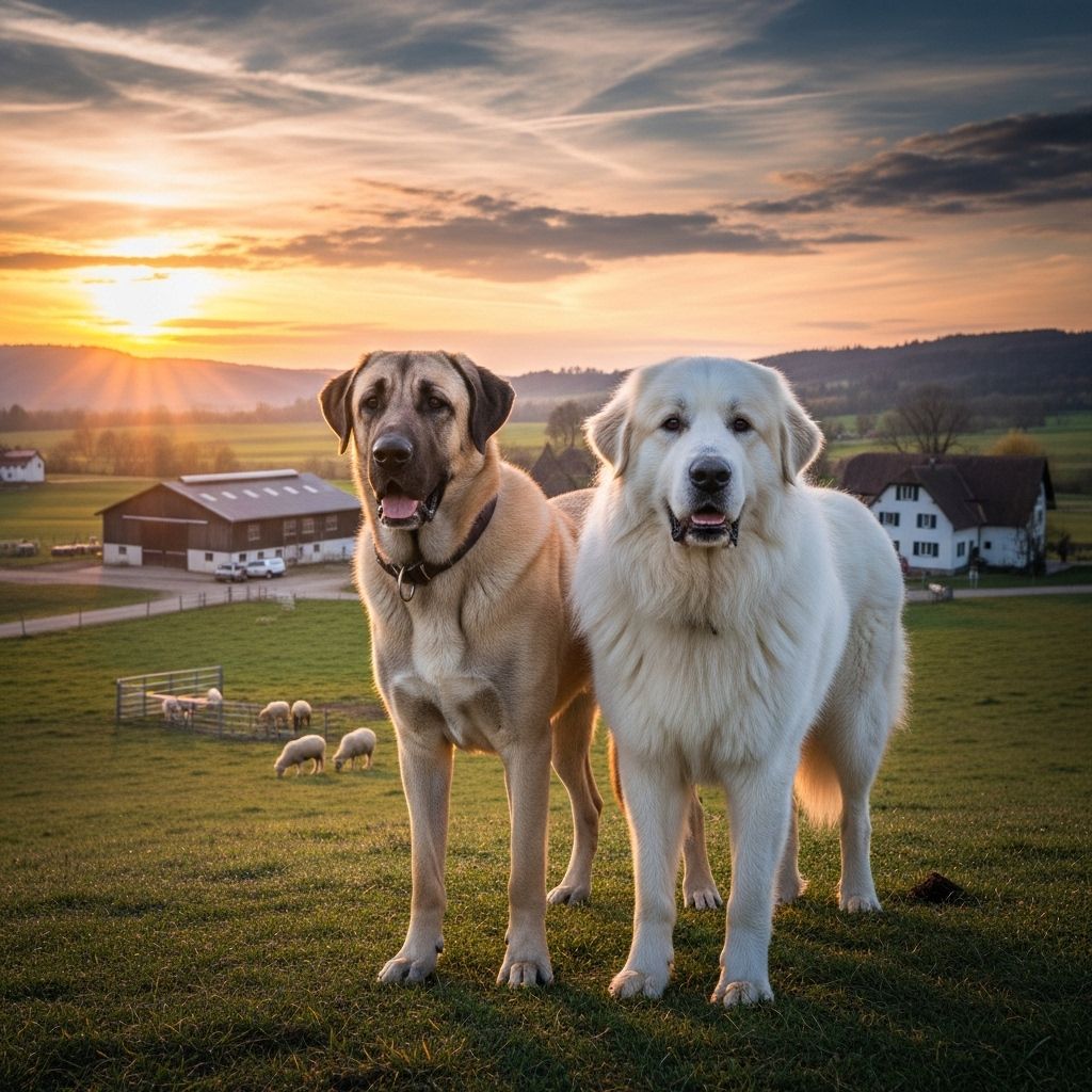 Learn about the Anatolian Pyrenees—a devoted, intelligent, and protective giant suitable for loving families and serious guardianship.